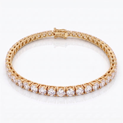 Round Diamond Tennis Bracelet