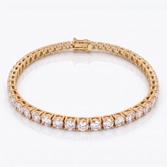 Round Diamond Tennis Bracelet