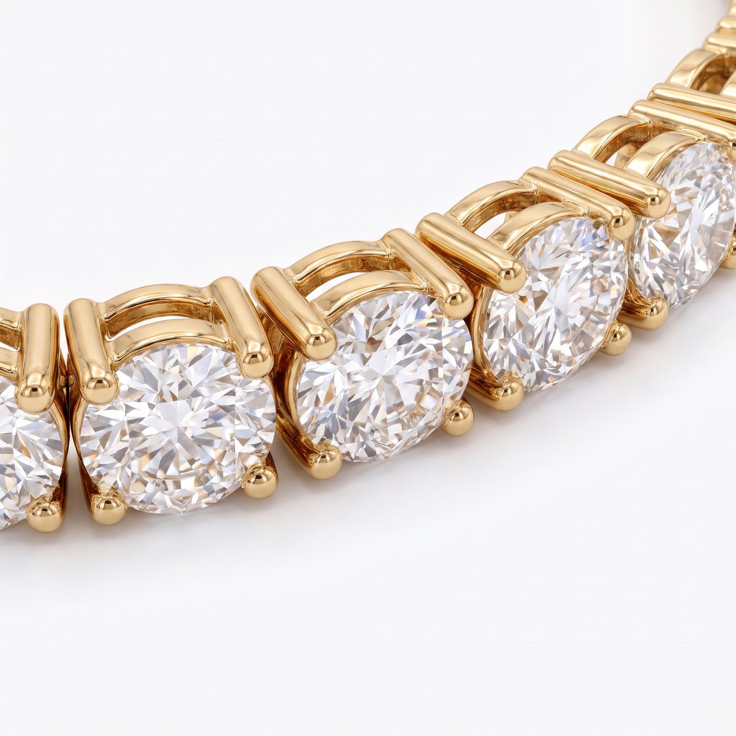 Round Diamond Tennis Bracelet