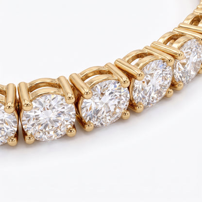 Round Diamond Tennis Bracelet