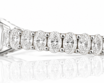 Diamond Engagement Ring with Shared-Prong Band